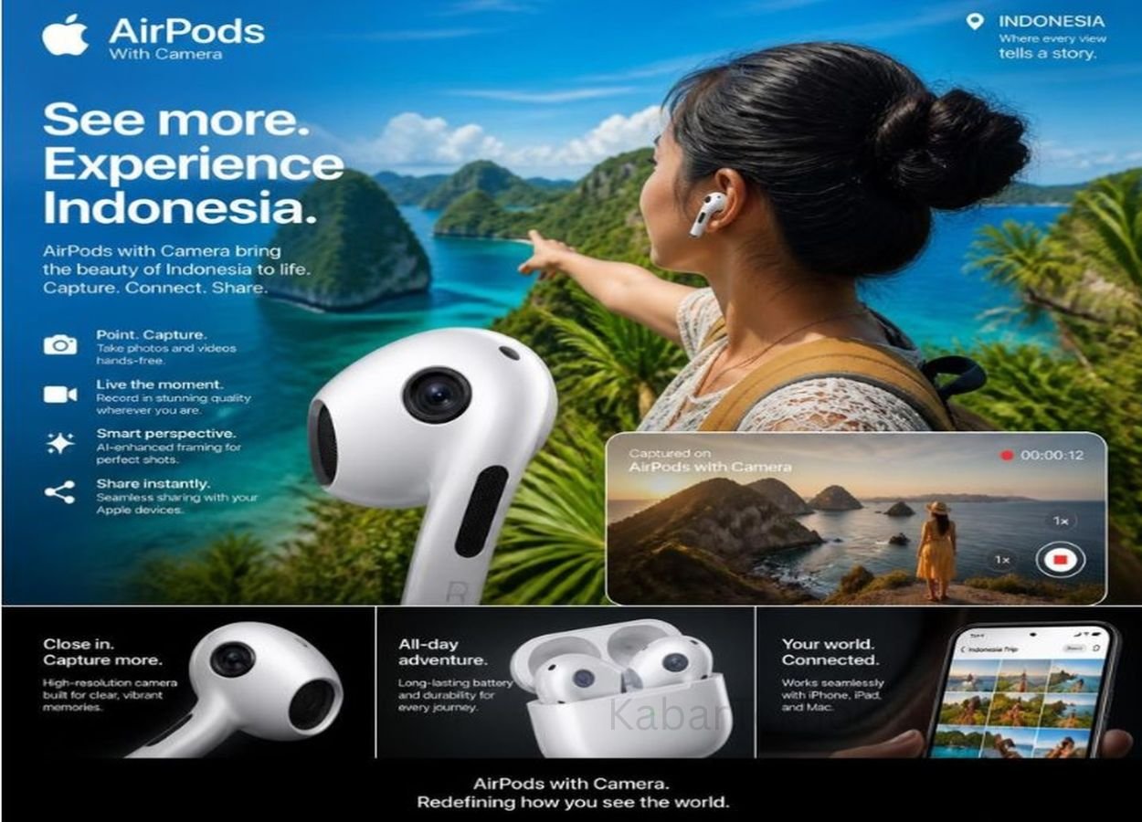 Apple Bocorkan Fitur Kamera AirPods Lewat Video Promosi - KabarTeknologi.com