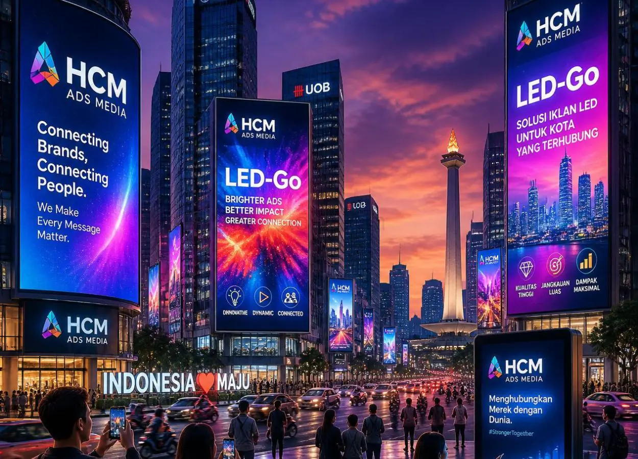 HCM Ads Media Hadirkan LED-Go untuk Perluas Jangkauan Informasi - KabarTeknologi.com