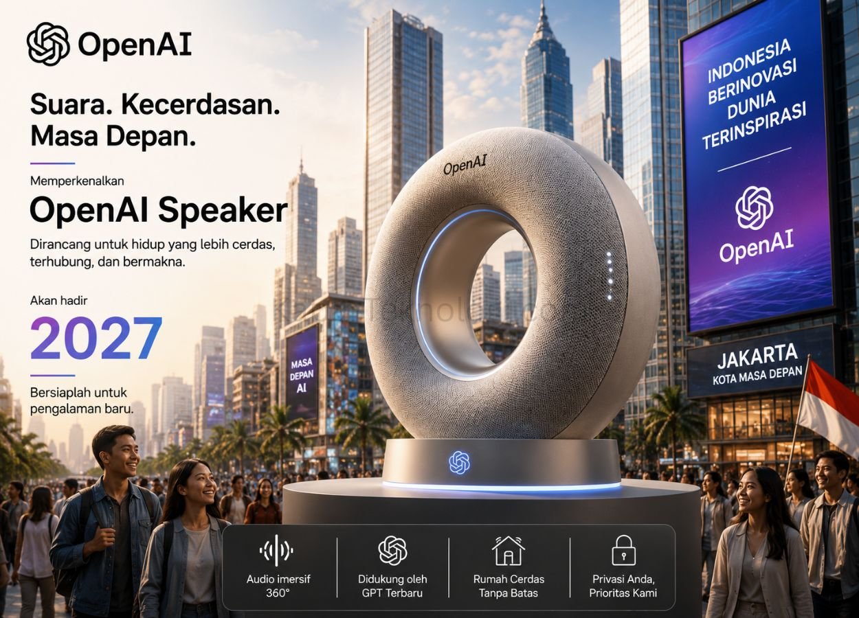 _OpenAI Siapkan Speaker AI Berbentuk Donat, Rilis pada 2027 - KabarTeknologi.com
